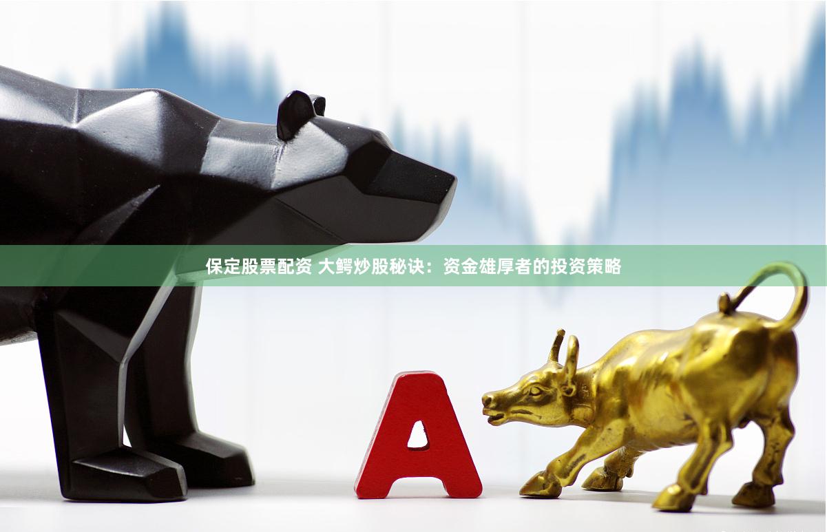 保定股票配资 大鳄炒股秘诀：资金雄厚者的投资策略