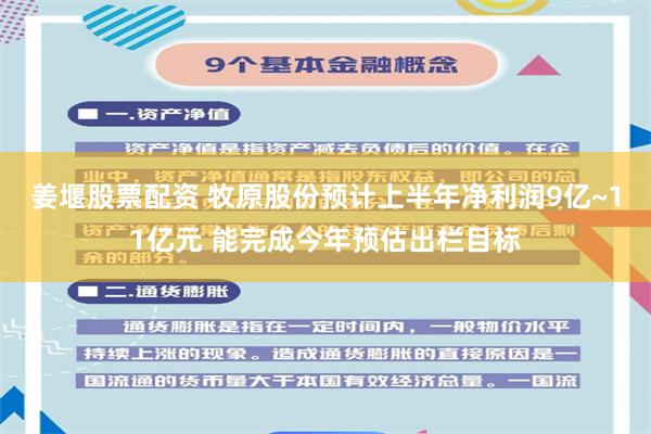 姜堰股票配资 牧原股份预计上半年净利润9亿~11亿元 能完成今年预估出栏目标